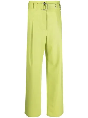 パンツ Philosophy Di Lorenzo Serafini Straight Wide-Leg Cotton Philosophy Di Lorenzo Serafini Wide-Leg Cotton Blend Canvas