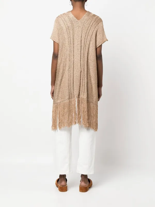 H&m hot sale fringe cardigan