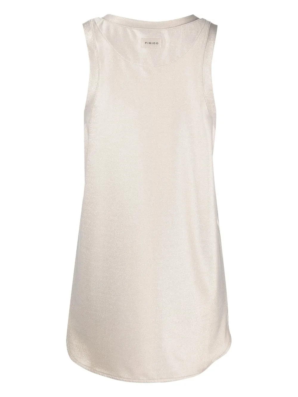 Fisico Tanktop met lurex - Goud