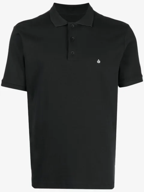 rag & bone playera tipo polo con logo bordado