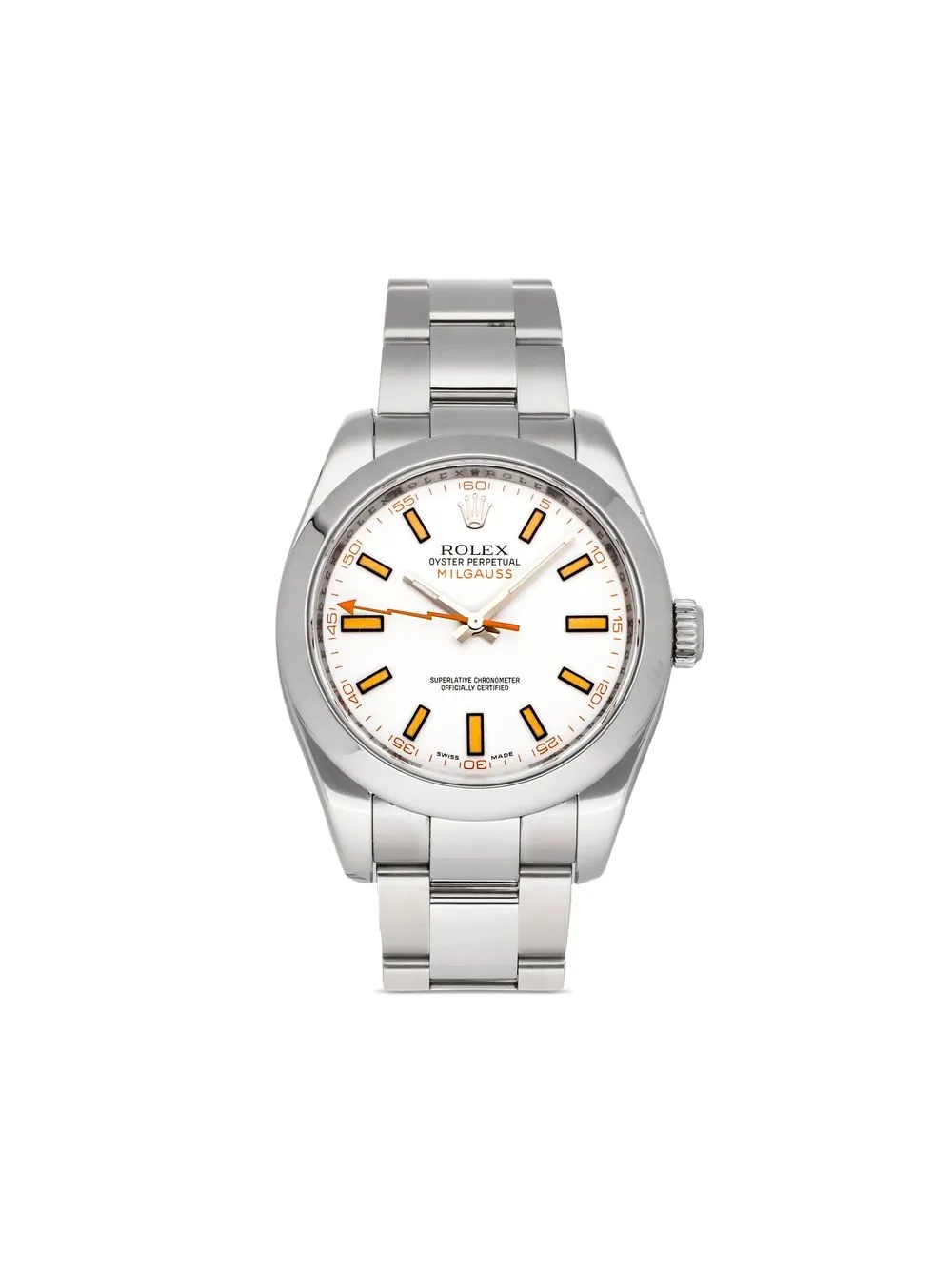 

Rolex reloj Milgauss de 40mm 2007 pre-owned - Blanco