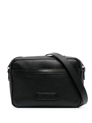 TOM FORD レザー メッセンジャーバッグ - Farfetch