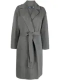 Polo Ralph Lauren belted-waist wrap coat - Grey