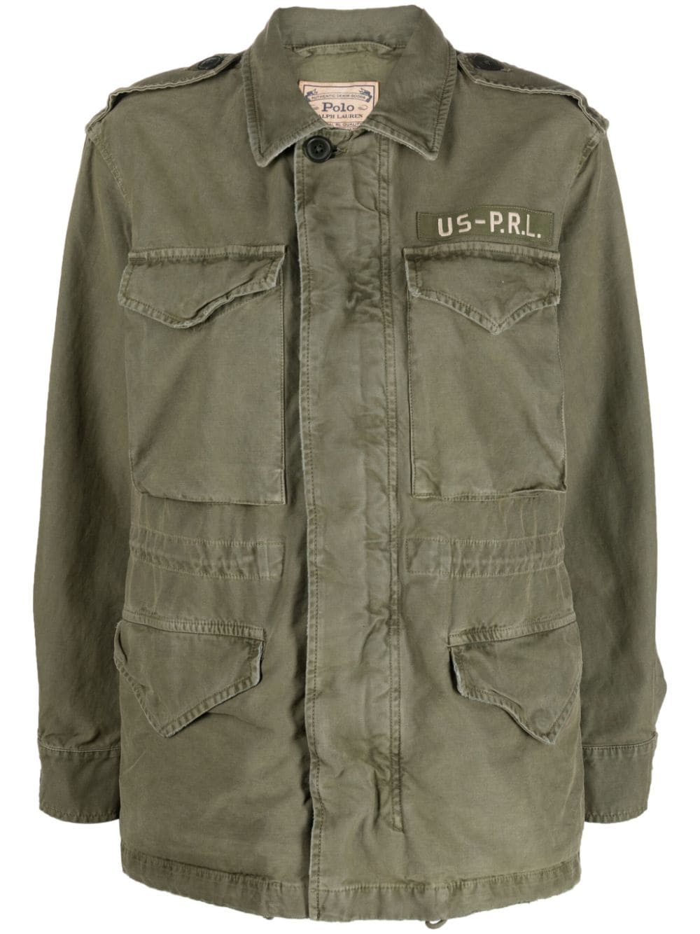Polo Ralph Lauren patch-detail Cotton Jacket - Farfetch
