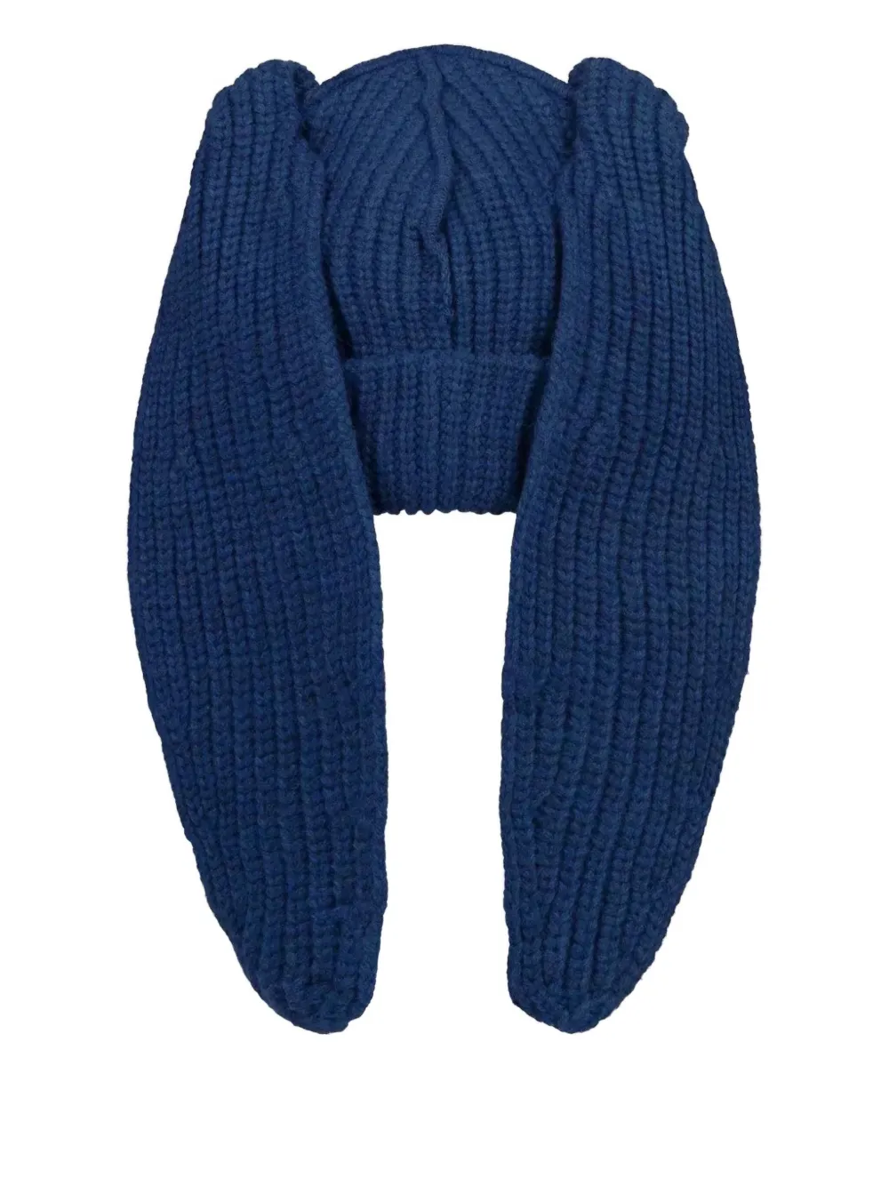 Charles Jeffrey Loverboy Chunky Rabbit-ear Beanie In Blue