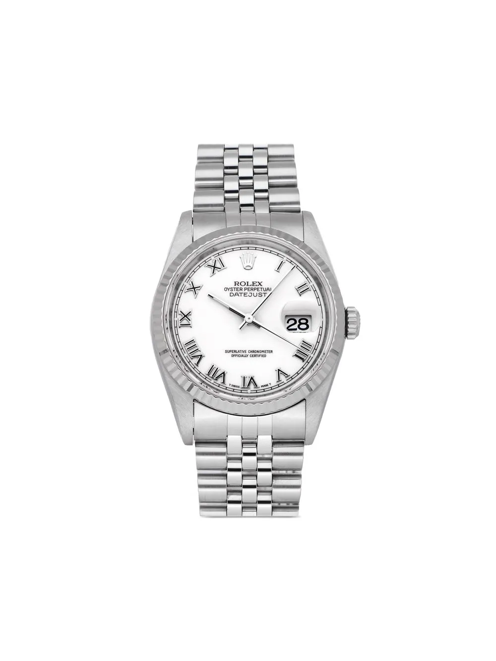 

Rolex 1995 pre-owned Datejust 36mm - White