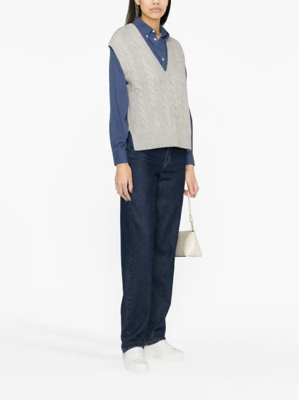 Polo Ralph Lauren Sleeveless cable-knit Vest - Farfetch