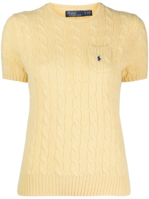 Polo Ralph Lauren Polo Pony cable-knit jumper