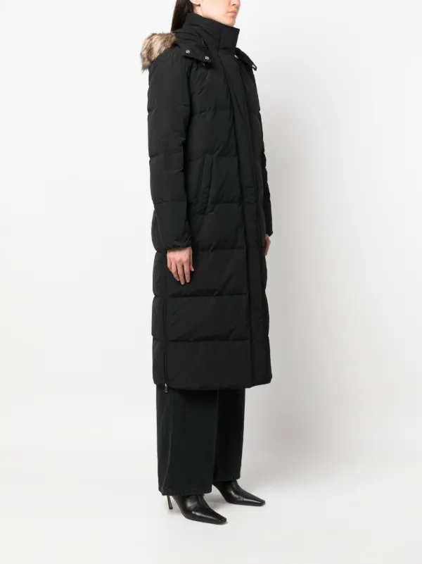 Polo by Ralph Lauren フーデッドコート 黒 鹿角釦 L 美品 Polo Ralph Lauren concealed-fastening Hooded Parka | Black | FARFETCH