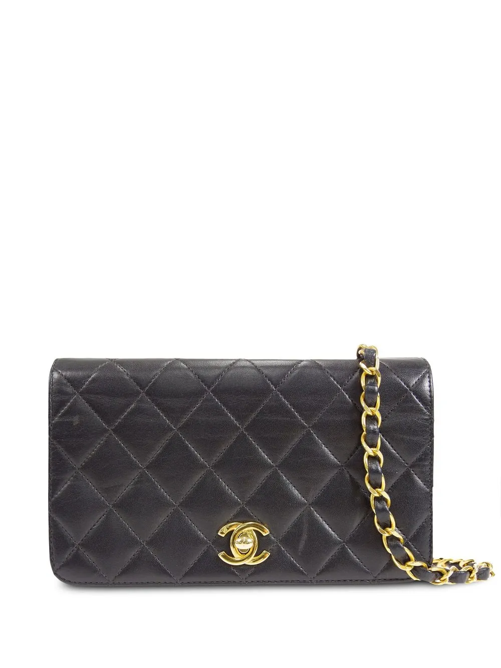 Chanel Pre-owned Diamond-Quilted Flap Shoulder Bag - Neutrals