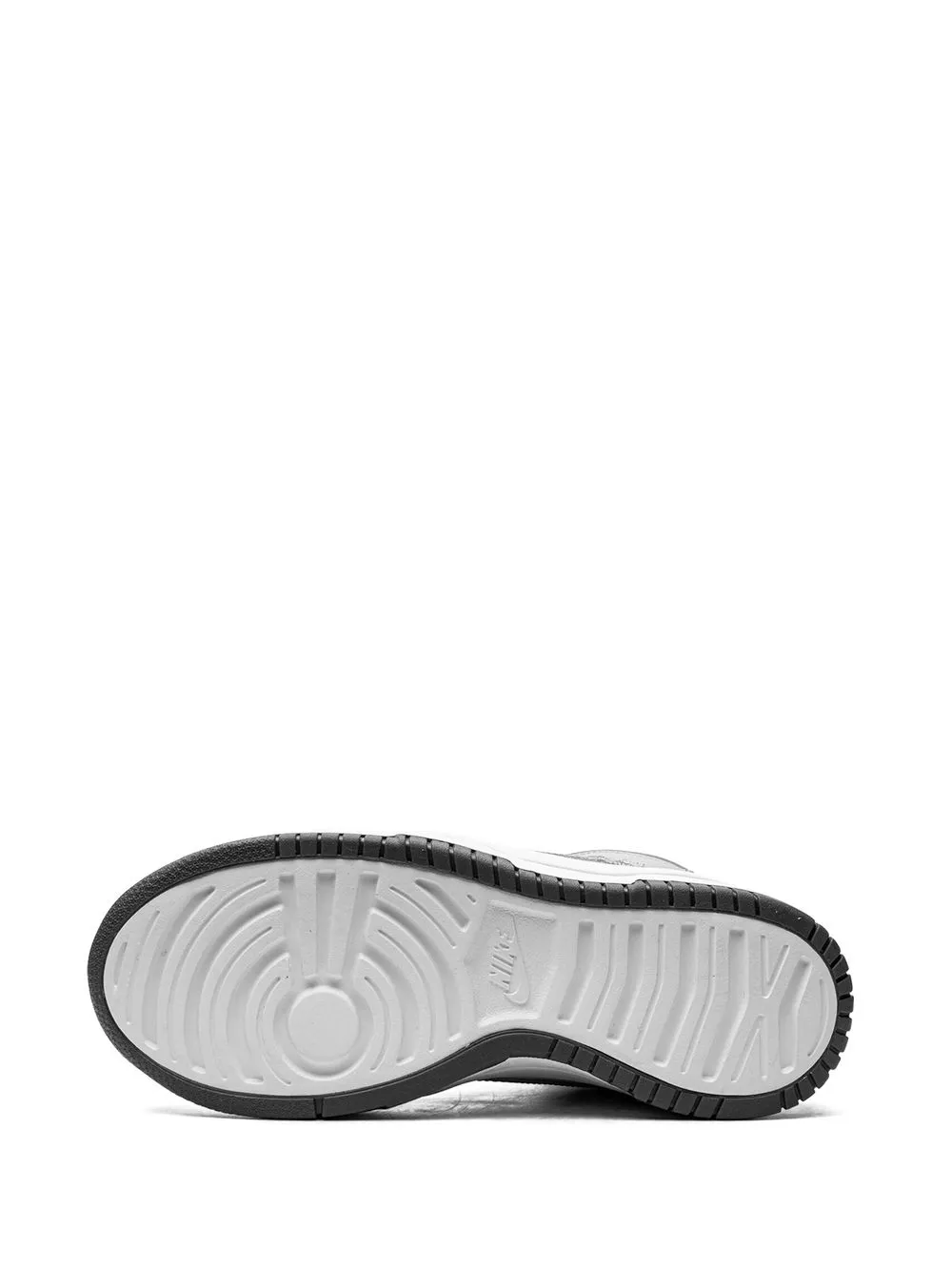 Nike Dunk High "light Smoke Grey" Sneakers In White