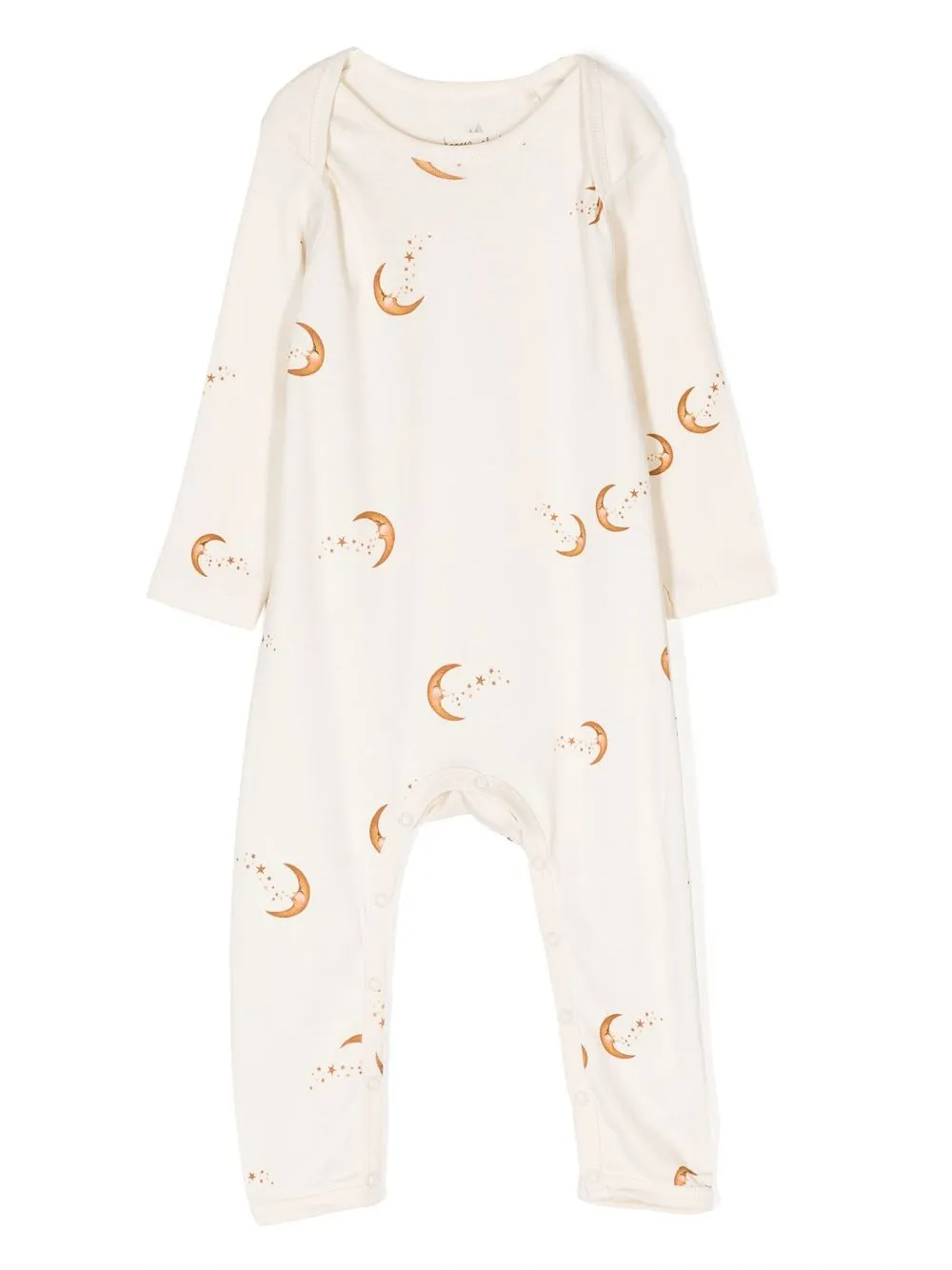 

Konges Sløjd cotton moon-motif body - Neutrals