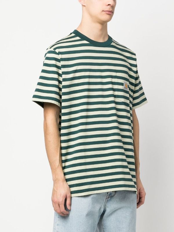 begynde studie hykleri Carhartt WIP Scotty Striped T-shirt - Farfetch