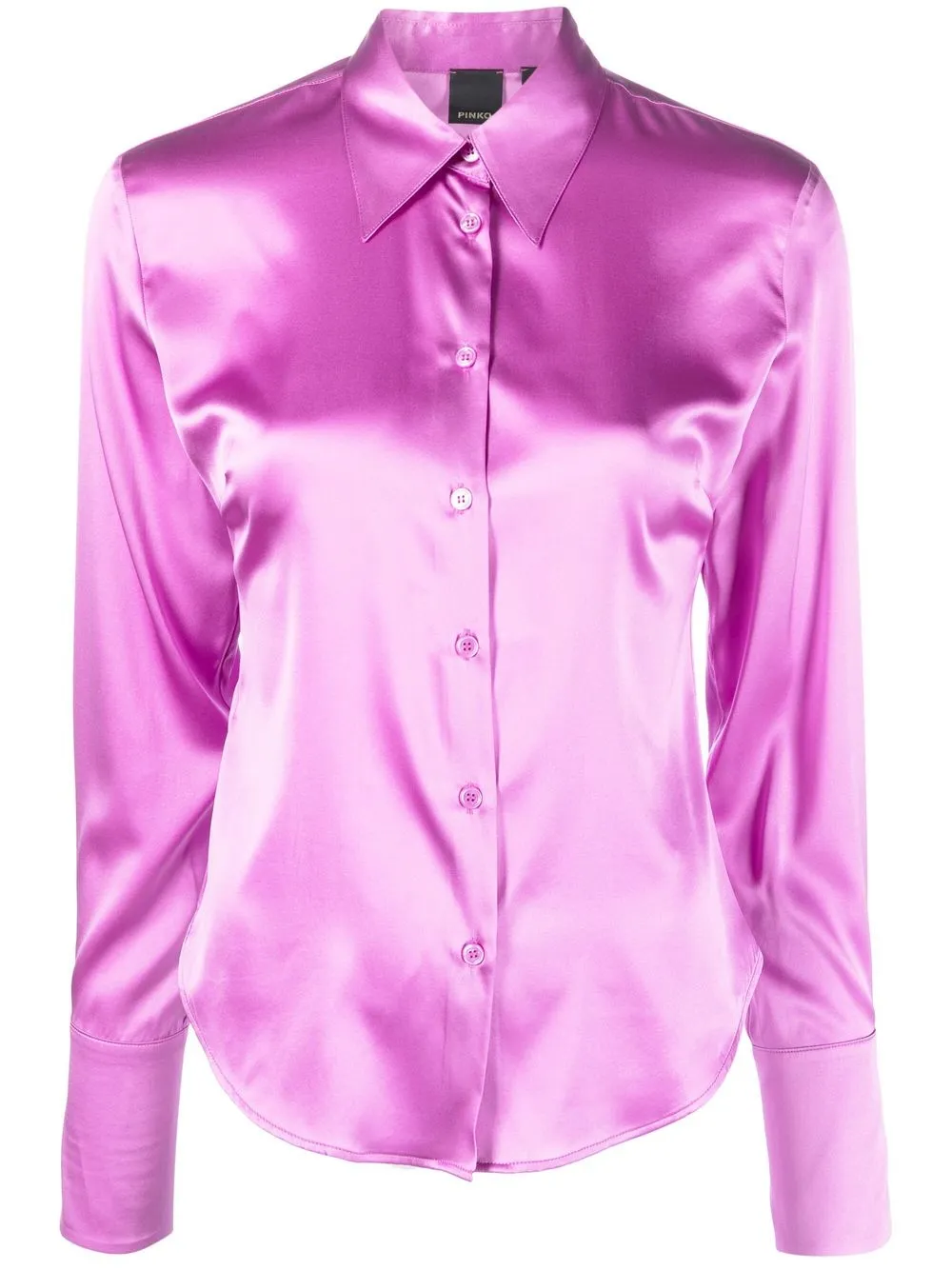 

PINKO silk-satin shirt