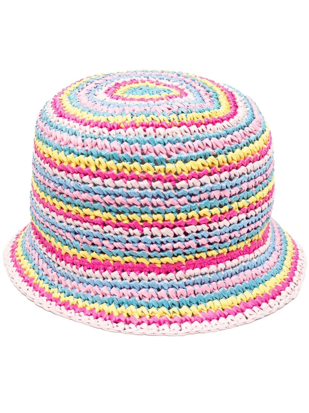 

Missoni bolsa bucket a rayas - Rosado