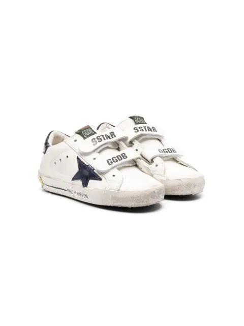 Golden Goose Kids Old School touch-strap sneakers