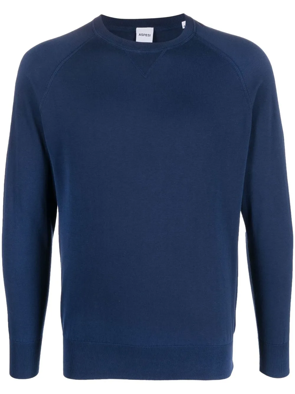 

ASPESI crew neck long-sleeved jumper - Blue