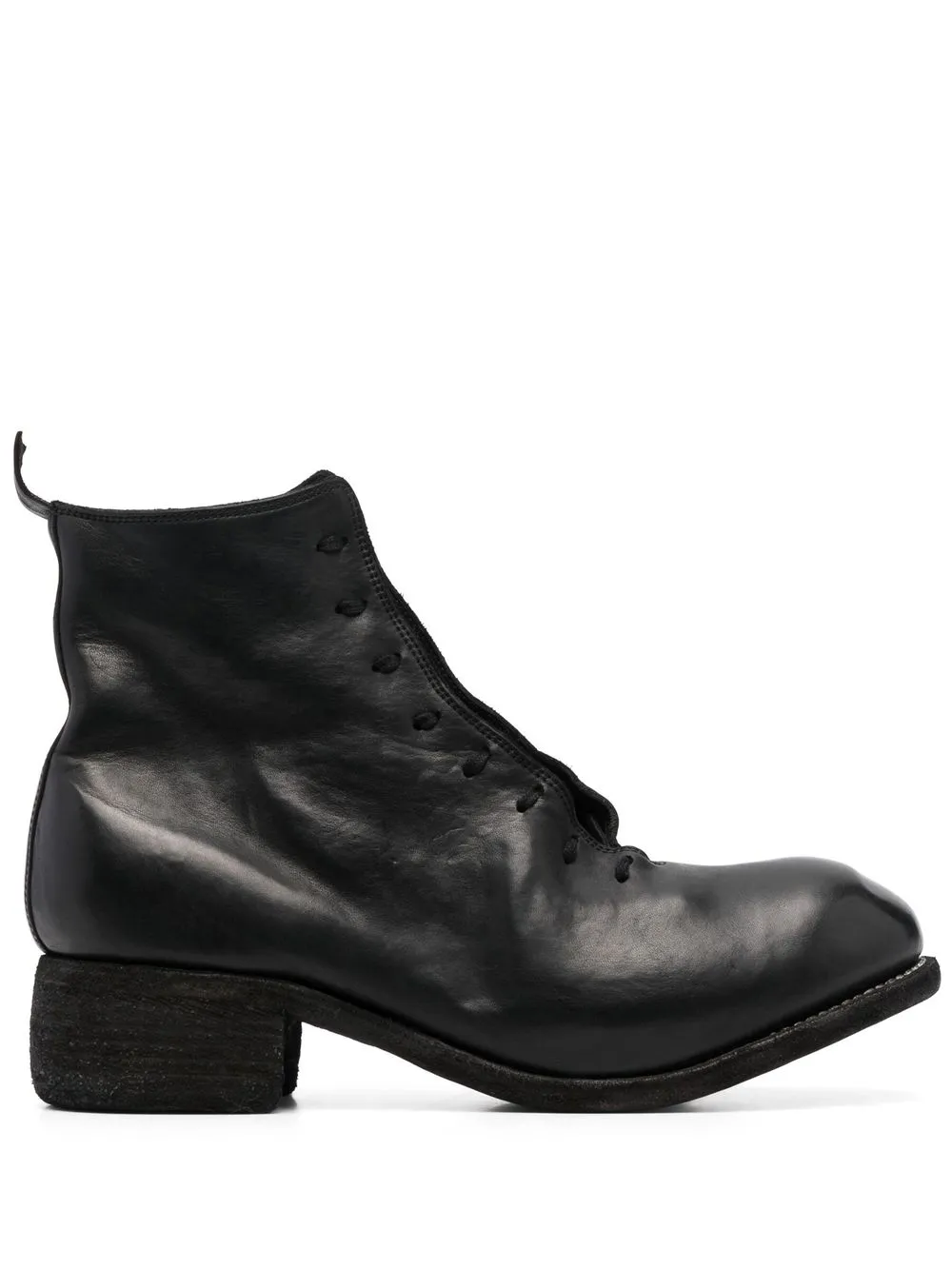 

Guidi leather lace-up boots - Black