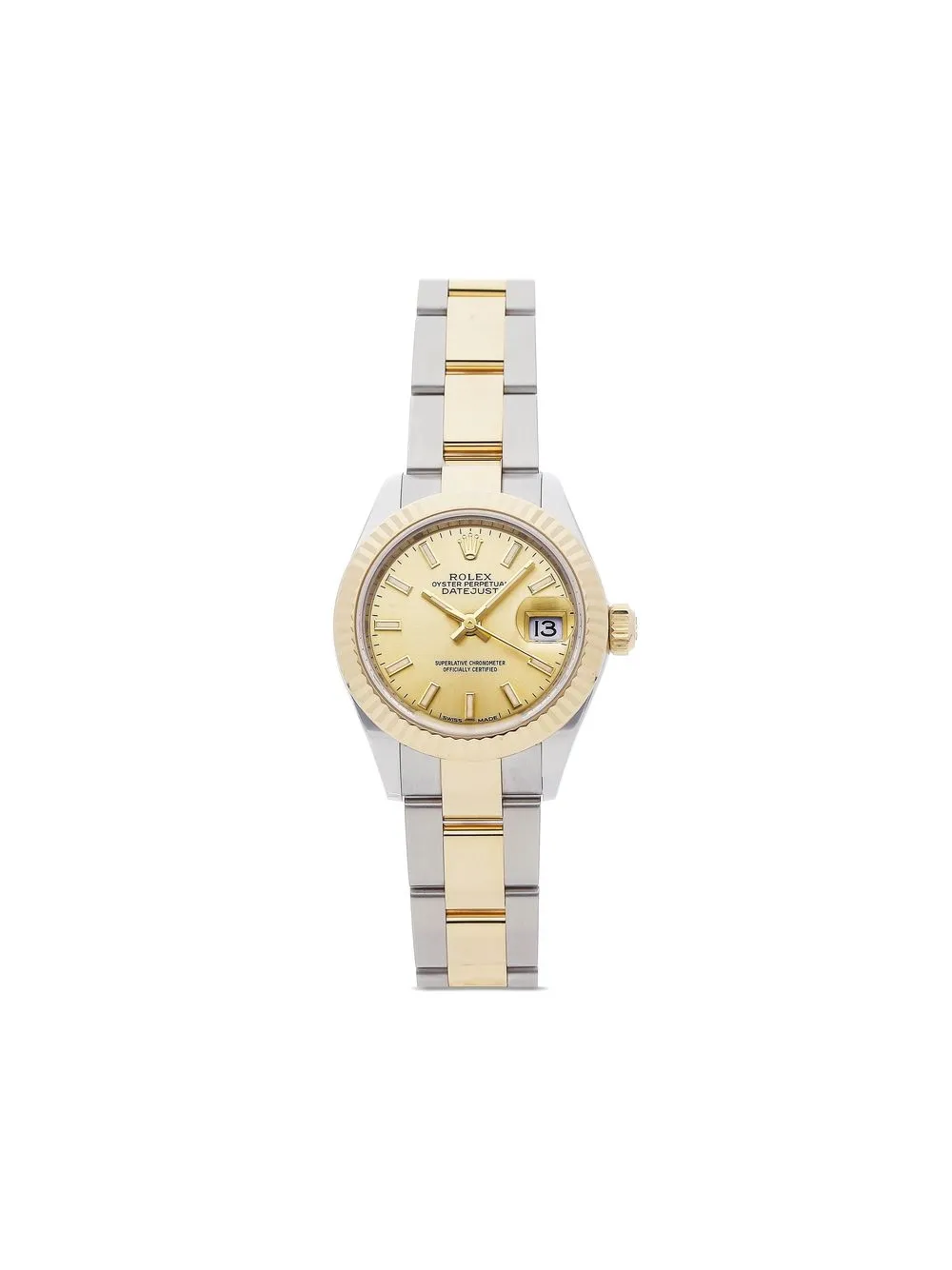 

Rolex reloj Datejust de 28mm 2020 pre-owned - Dorado