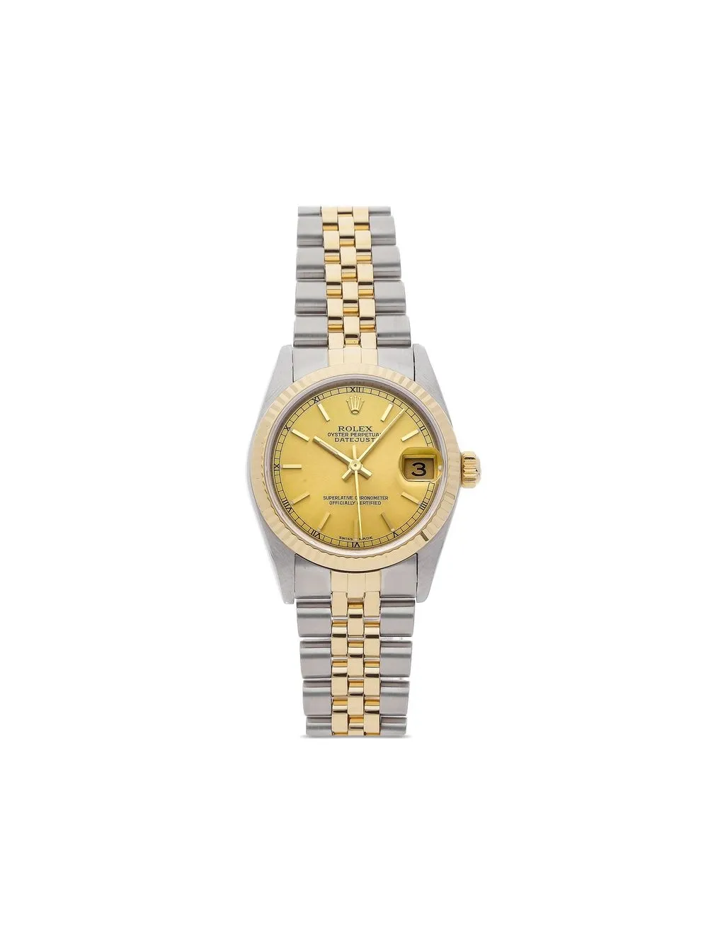 

Rolex 2001 pre-owned Datejust 31mm - Gold