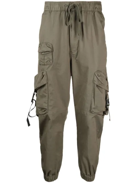 Musium Div. drawstring tapered cargo trousers