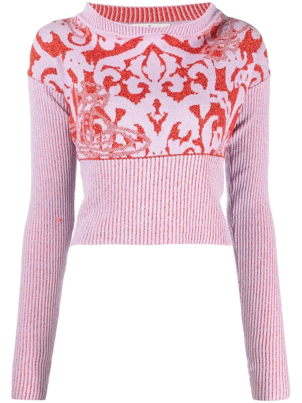 

Vivienne Westwood baroque knitted top - Purple