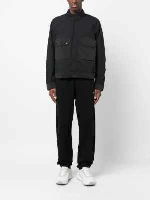 Ten C パッチポケットディテールパーカー Ten C パッチポケット パーカー | ブラック | FARFETCH JP