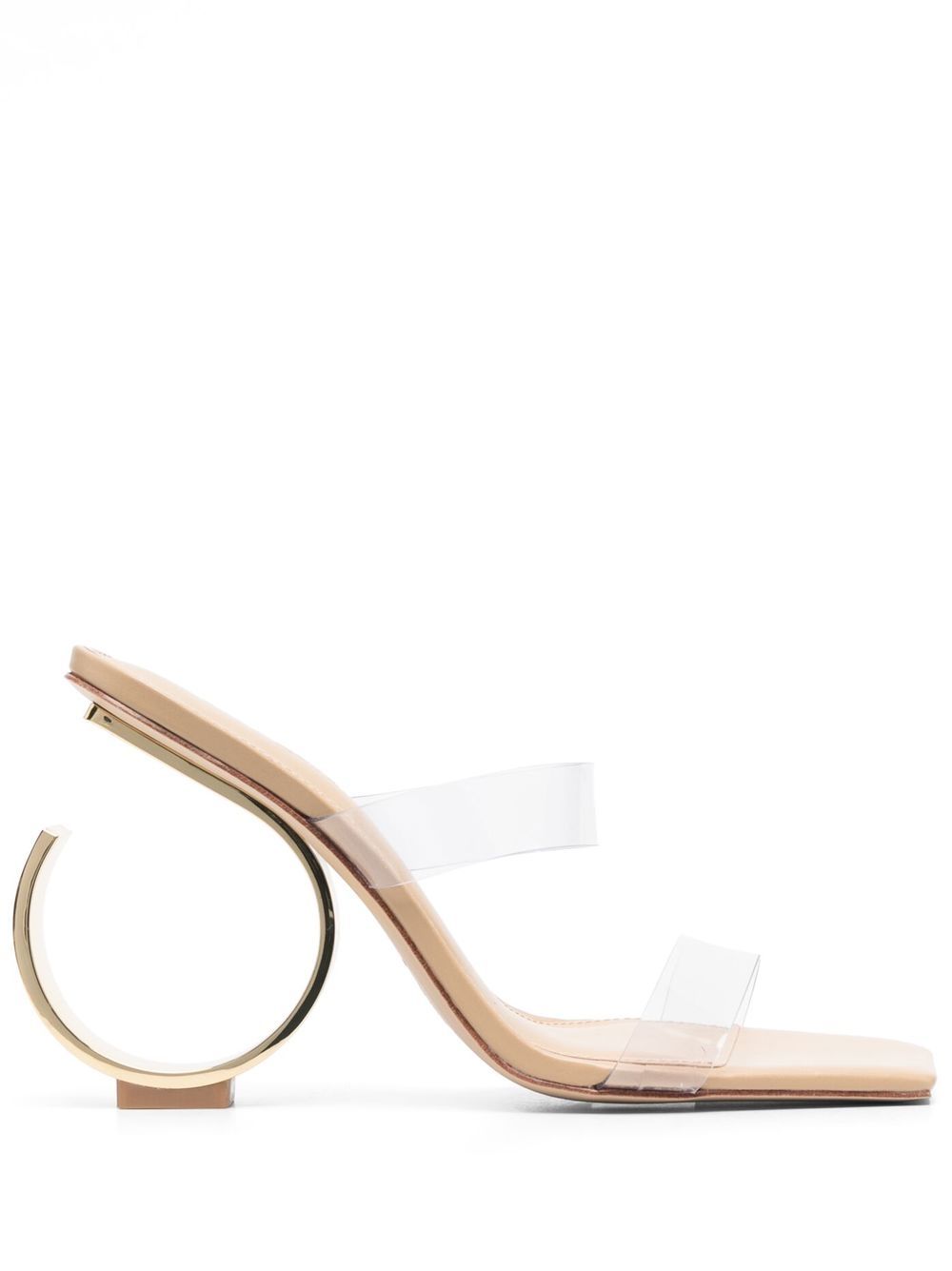 

Cult Gaia sculpted heel sandals - White