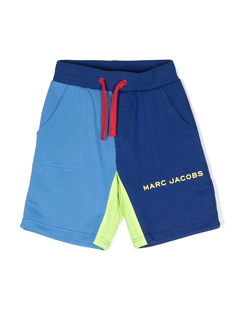 Marc Jacobs Kids 拼色抽绳短裤