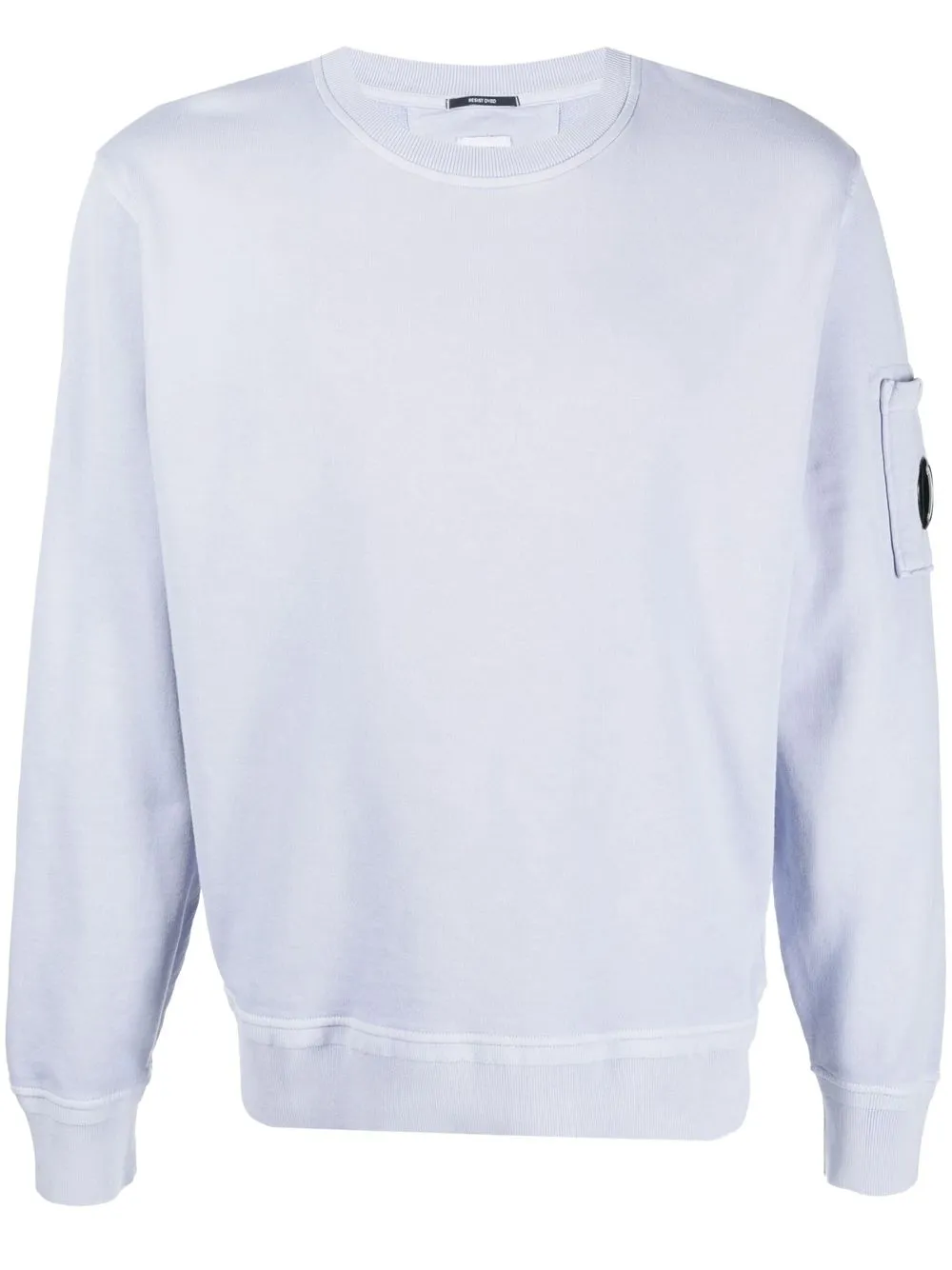 

C.P. Company logo-plaque cotton sweatshirt - Blue