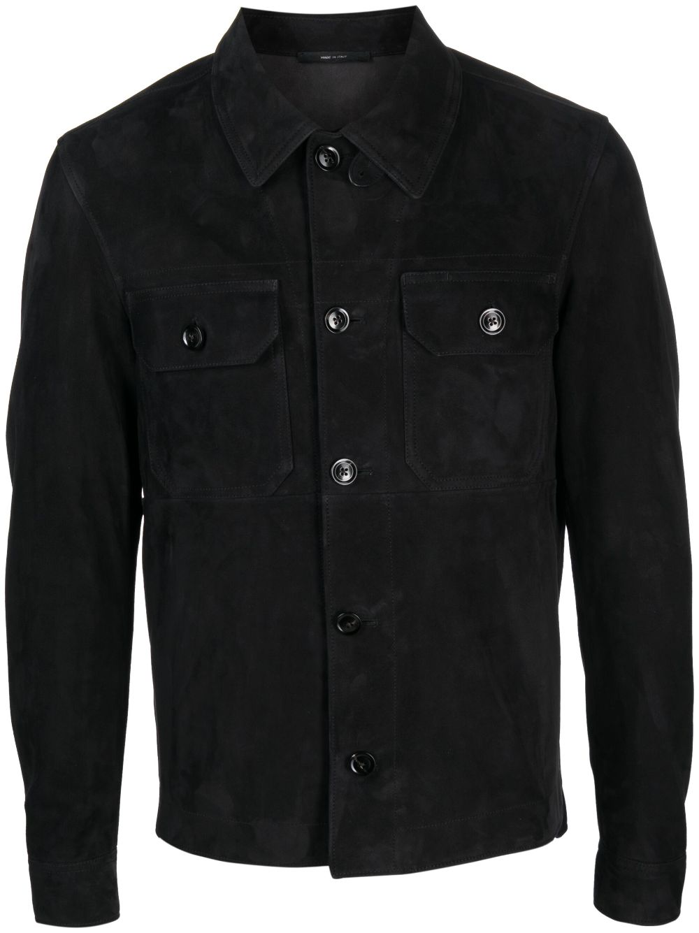 TOM FORD suede shirt jacket - Black