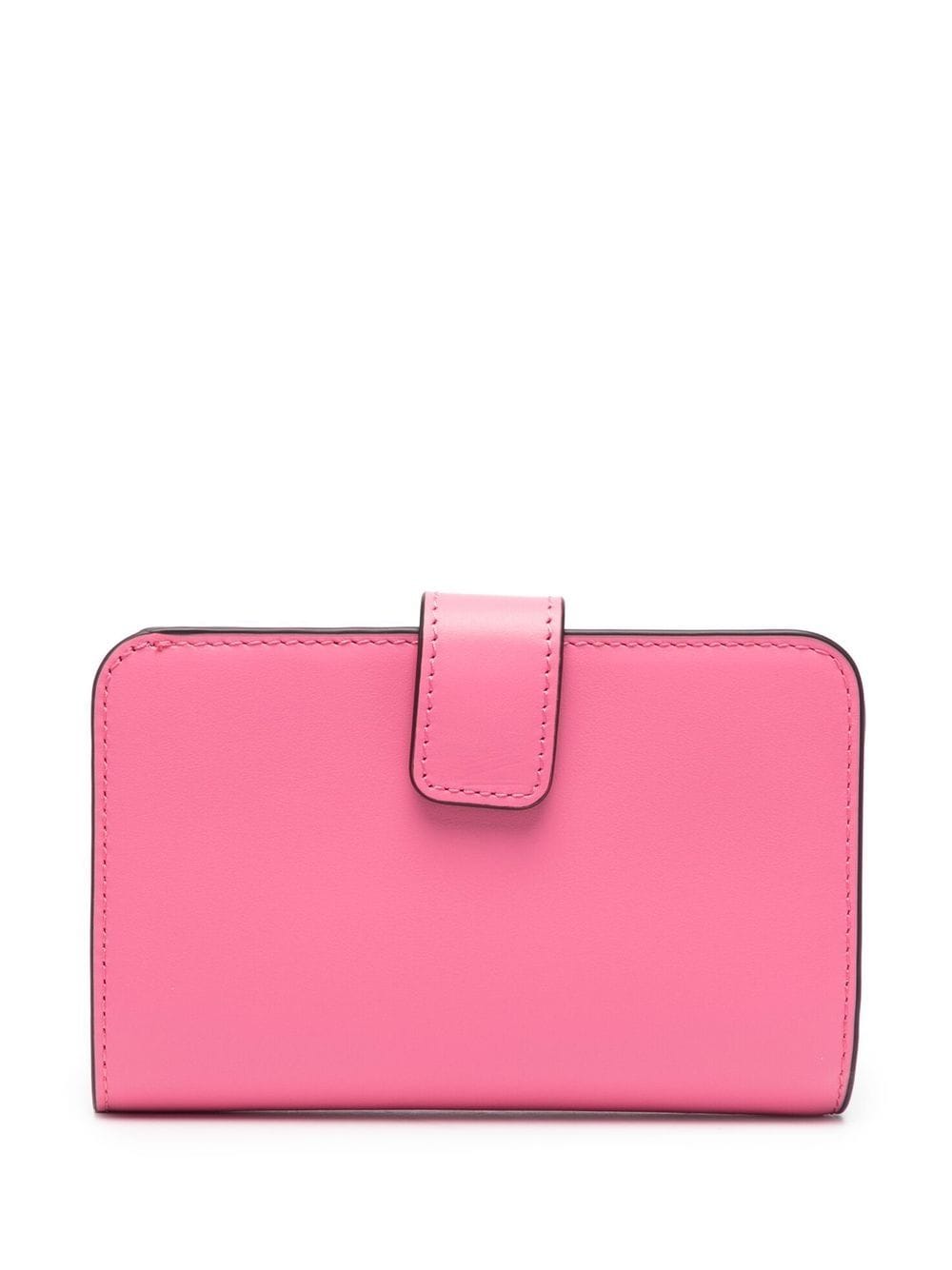 Furla Portemonnee met gelakte afwerking - Roze