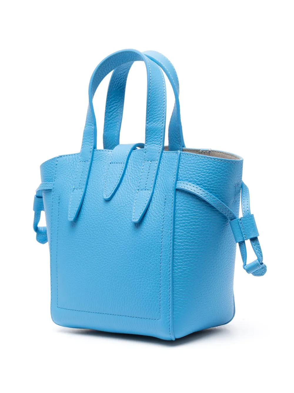 Furla Net Logo Detailed Tote Bag in Blue