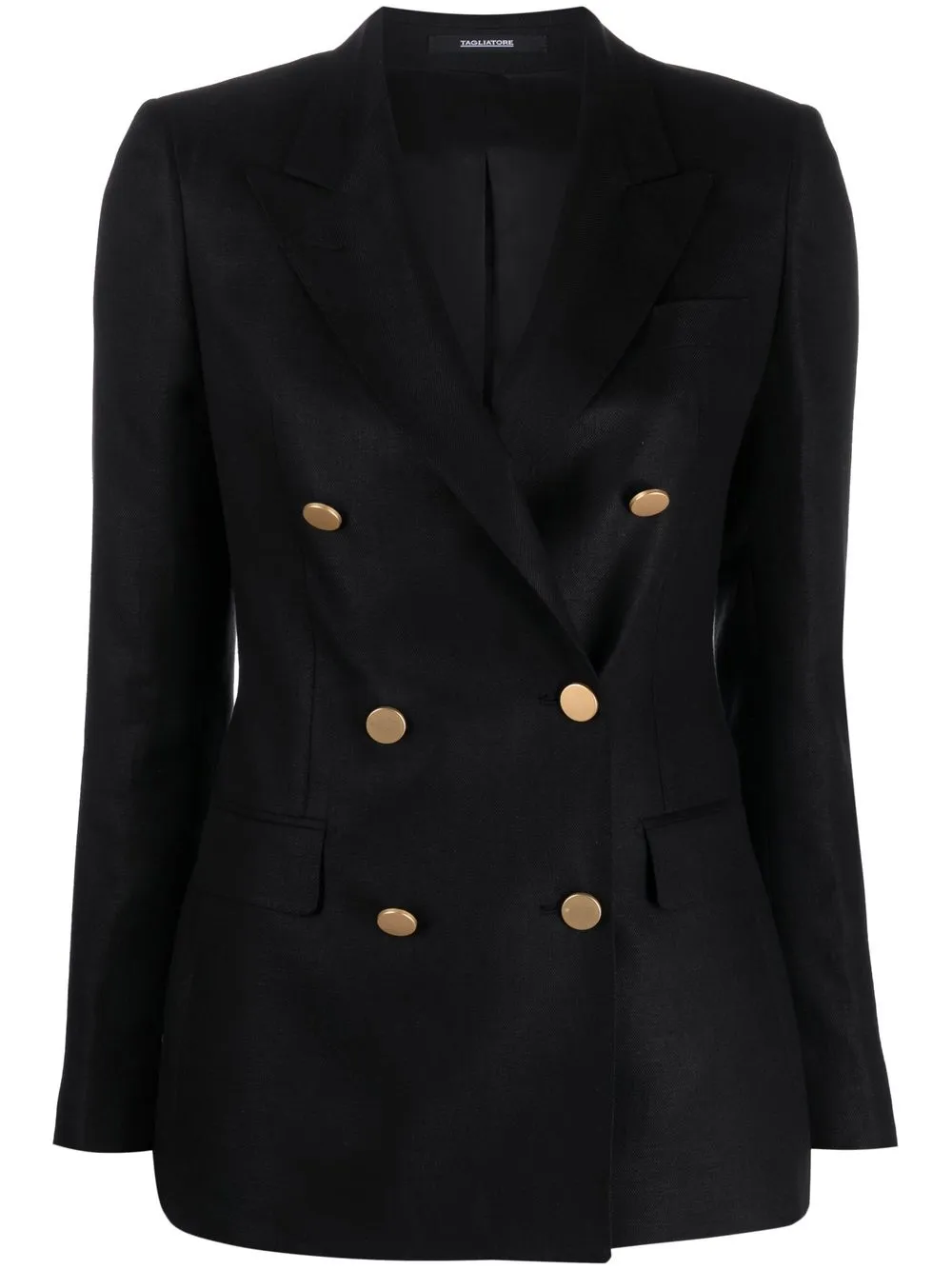 

Tagliatore blazer con doble botonadura - Negro