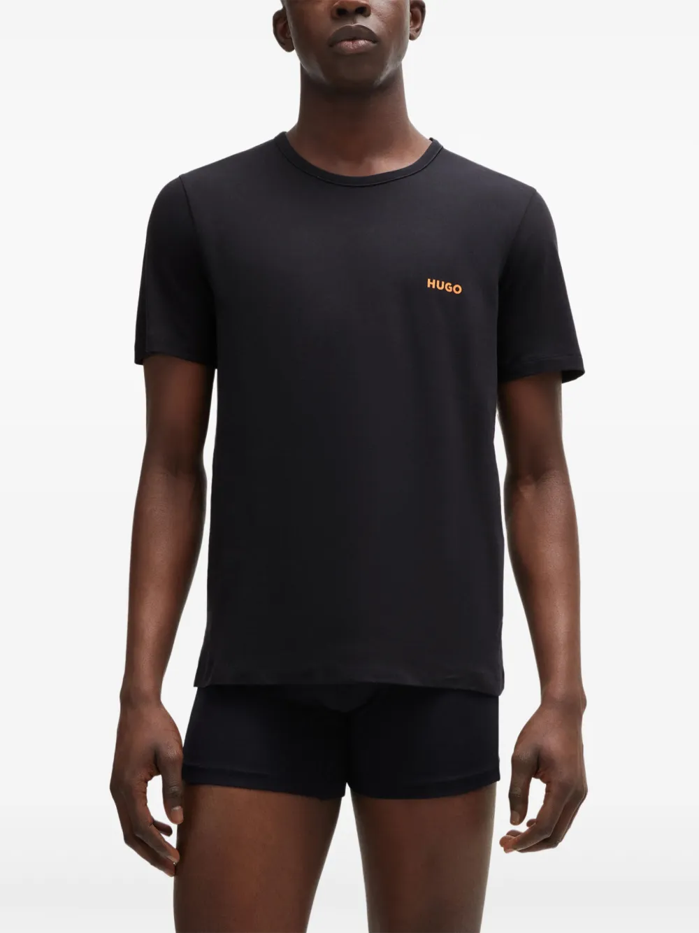HUGO Camiseta com estampa de logo | Camisetas | Image 2