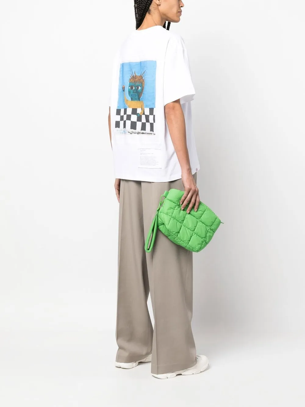 VeeCollective Gewatteerde clutch - Groen