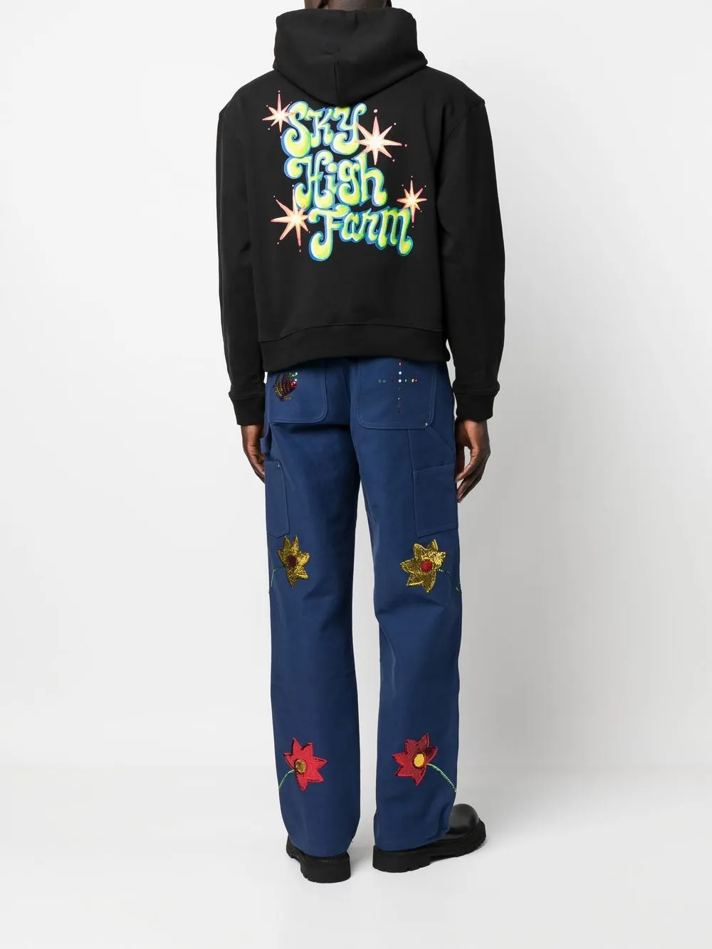 Sky High Farm Hoodie mit grafischem Print | Hoodies & Kapuzenjacken | Image 2