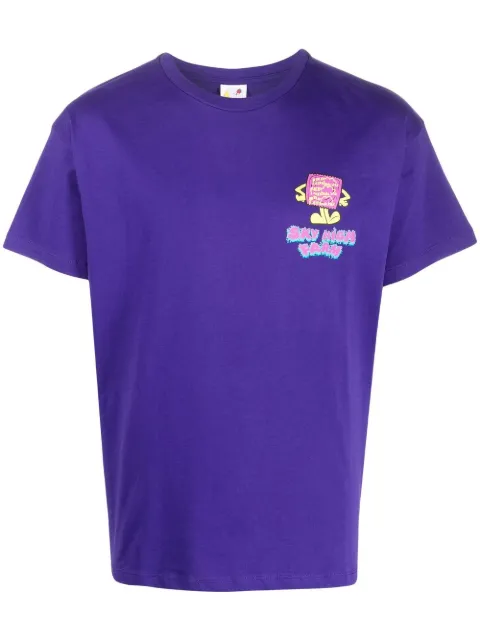 Sky High Farm chest logo-print detail T-shirt