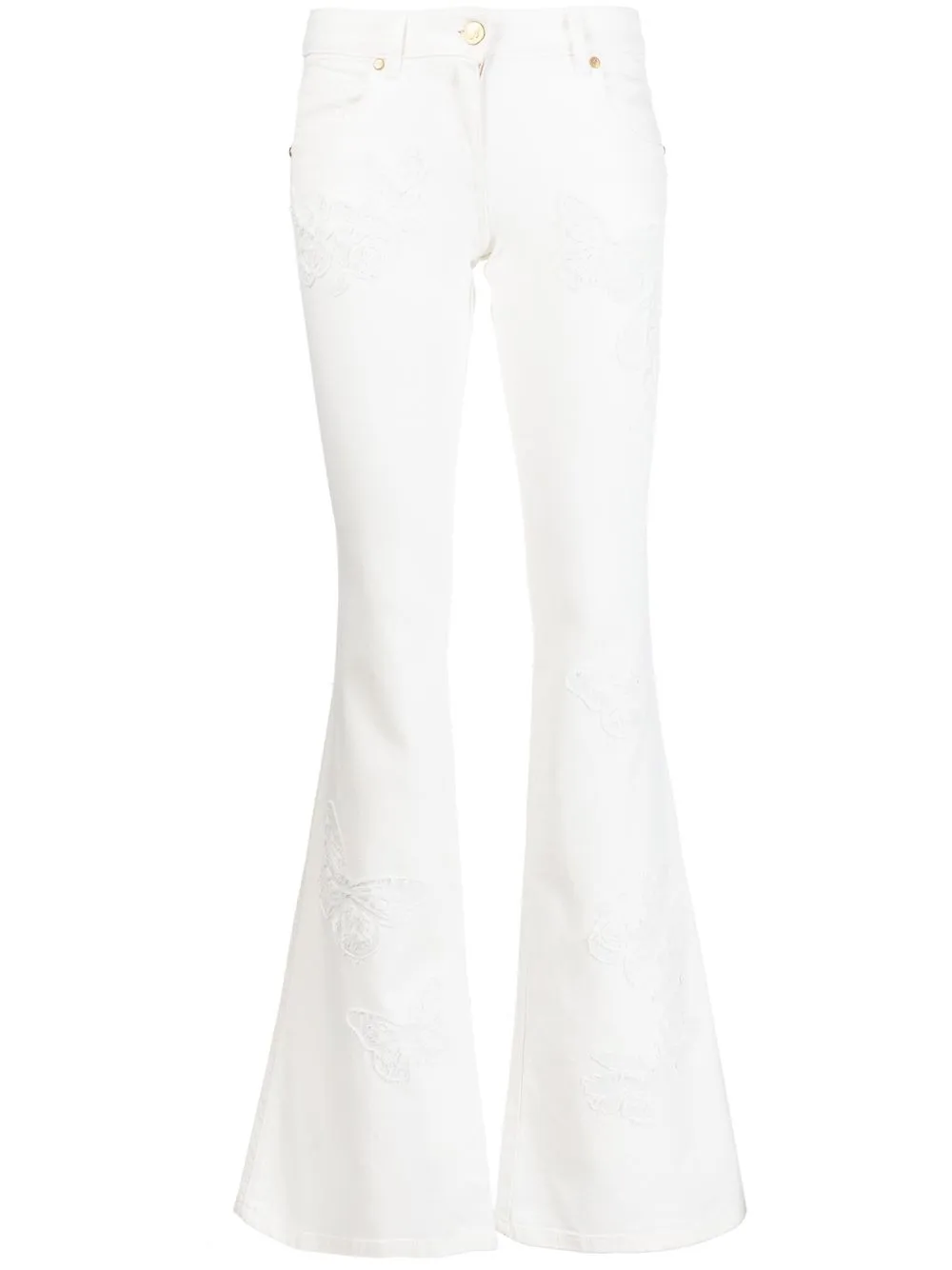 

Blumarine jeans con motivo bordado - WHITE