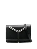 Y/Project logo-plaque crossbody bag - Black