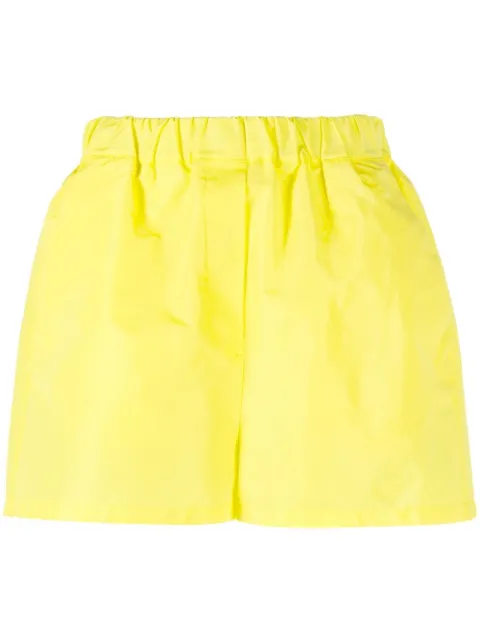 MSGM elasticated-waistband mini shorts