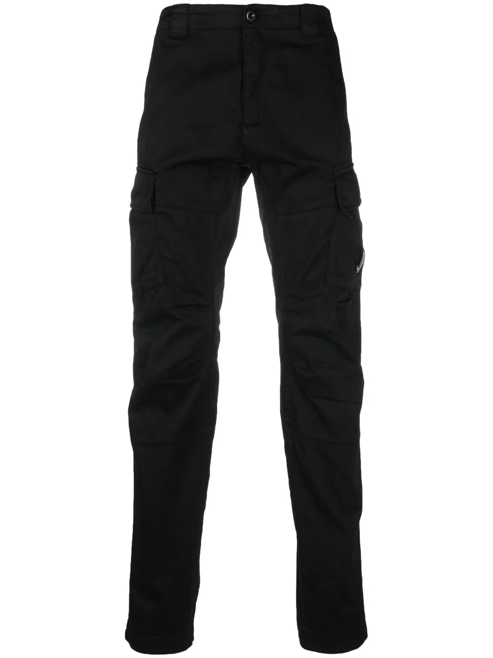 

C.P. Company mid-rise cotton cargo pants - Black