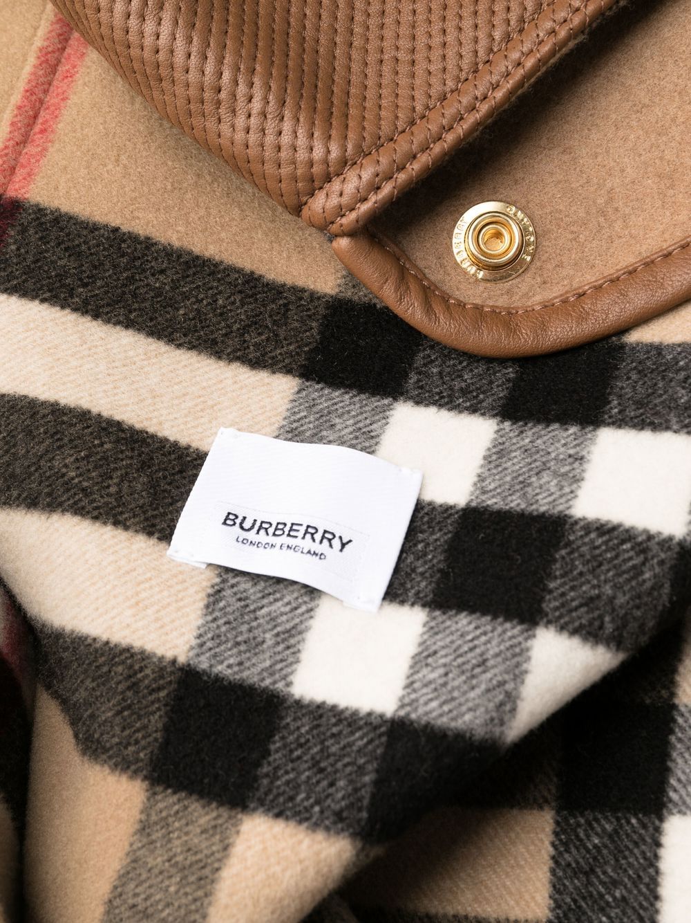 Burberry Press Stud Cape Farfetch