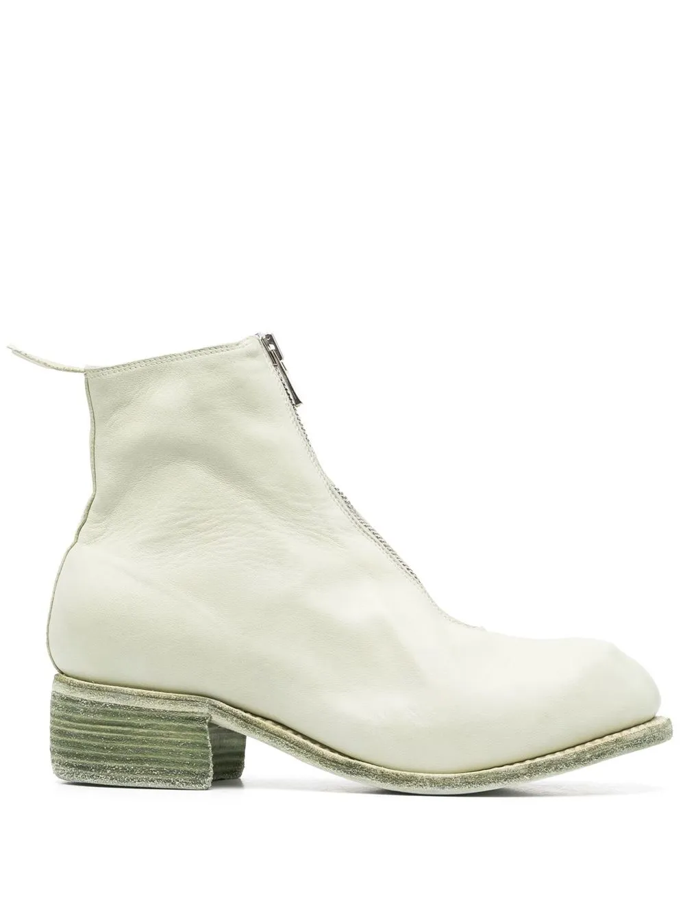 

Guidi zippered ankle boots - Green