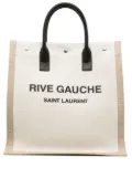 Saint Laurent Rive Gauche North/South tote bag - Neutrals