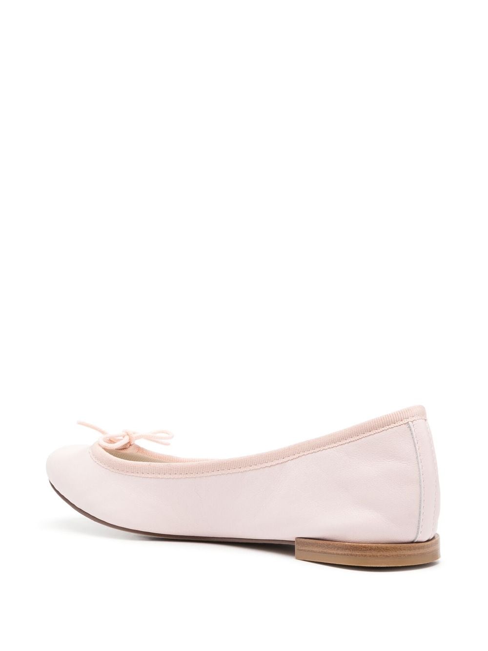 Shop Repetto Bow-detail Ballerina Shoes In Pink
