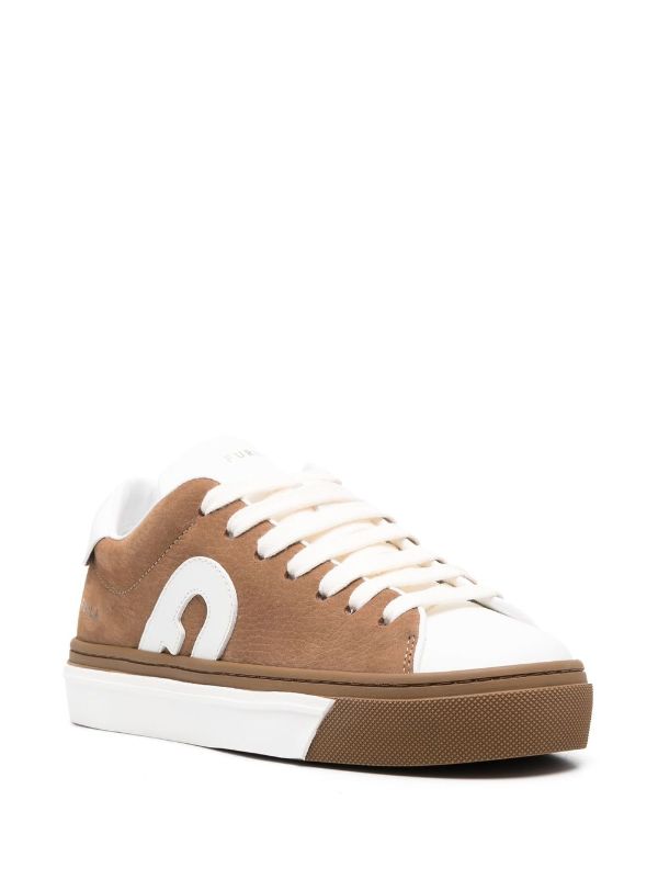 Furla Joy Leather low-top Sneakers | Brown | FARFETCH