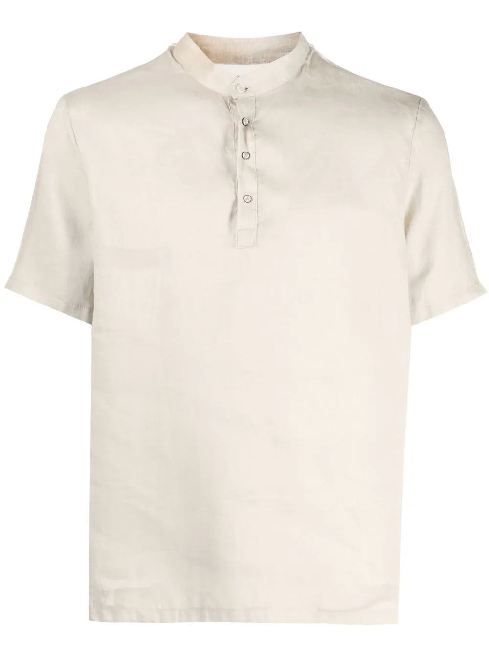 

PMD Henley button shirt - Neutrals