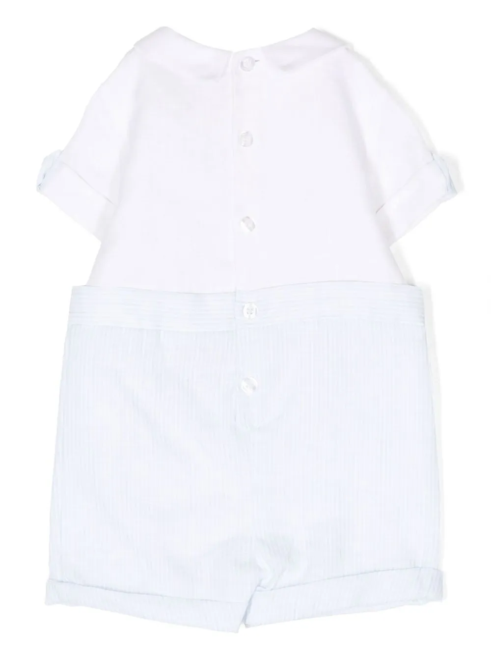 Patachou Gestreepte romper - Wit
