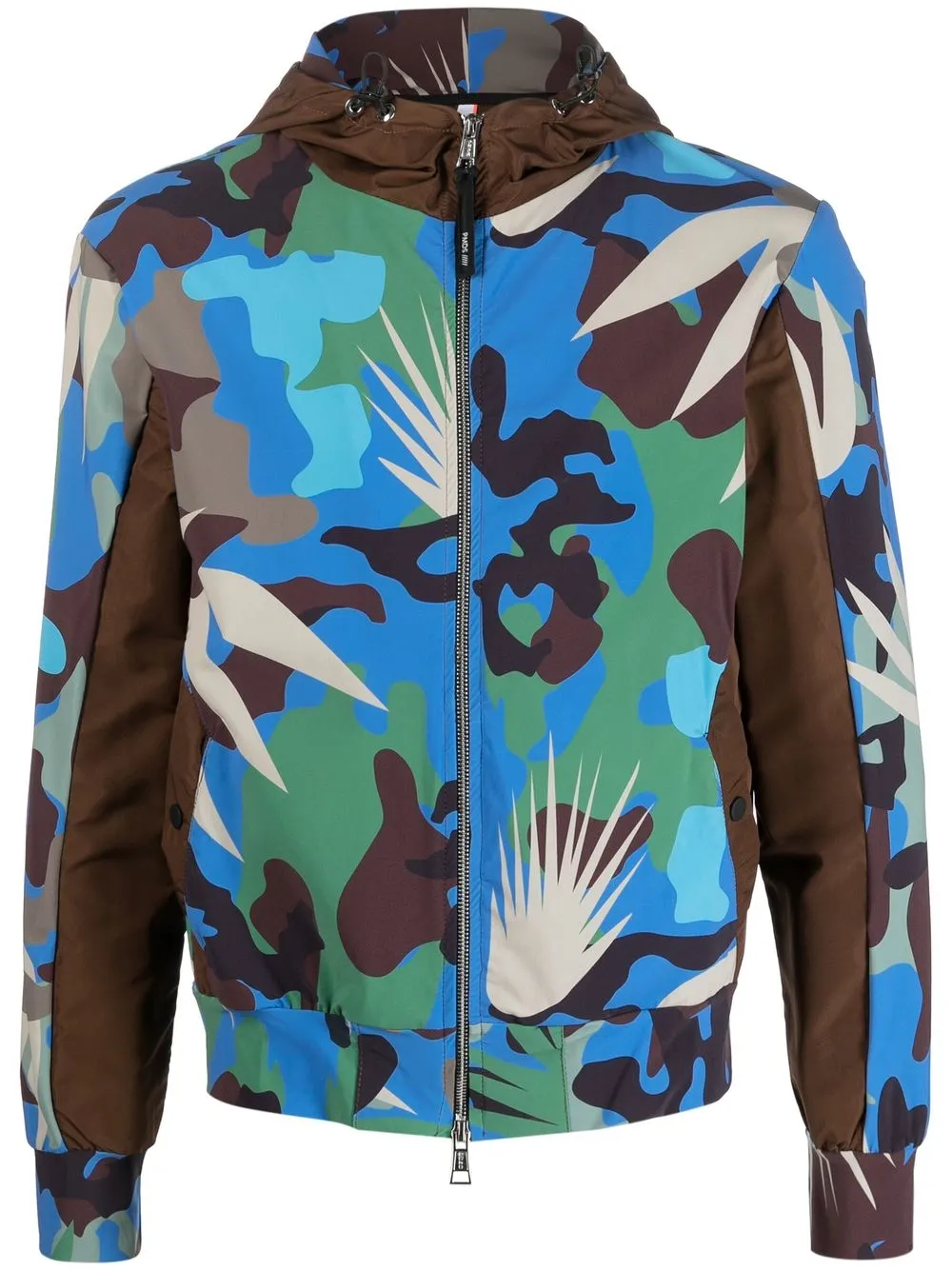 

PMD camouflage hooded jacket - Blue
